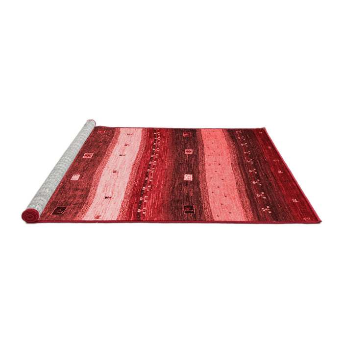 Contemporary Red Washable Rugs