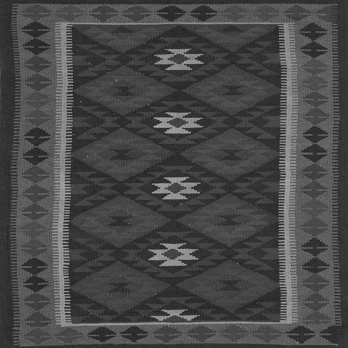 Serging Thickness of Oriental Gray Traditional Rug, con1602gry