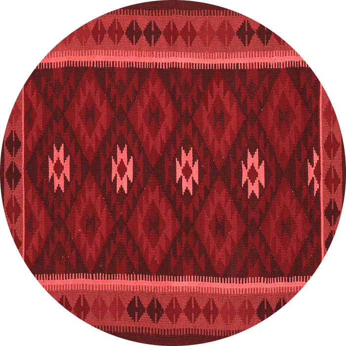 Machine Washable Oriental Red Traditional Rug, wshcon1602red