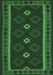 Oriental Emerald Green Traditional Rug, con1602emgrn