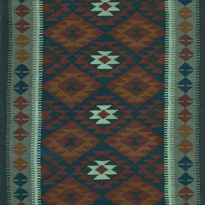 Oriental Light Blue Traditional Rug, con1602lblu