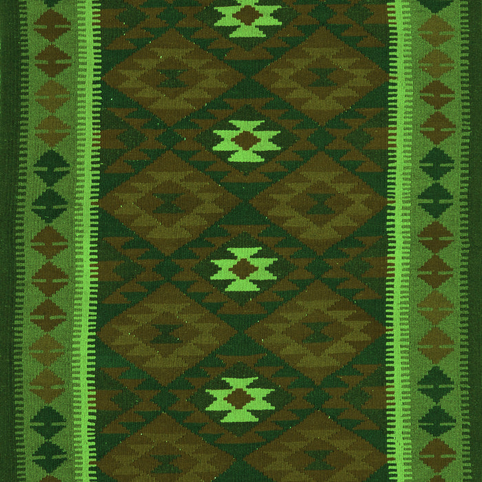 Oriental Green Traditional Rug, con1602grn