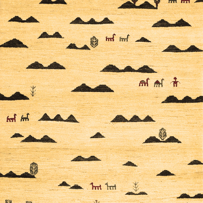 Machine Washable Solid Brown Modern Rug, wshcon1603brn