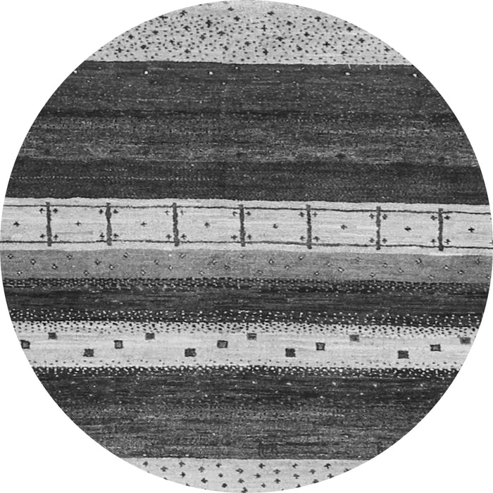 Machine Washable Abstract Gray Contemporary Rug, wshcon1605gry