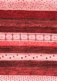 Abstract Red Contemporary Rug, con1605red