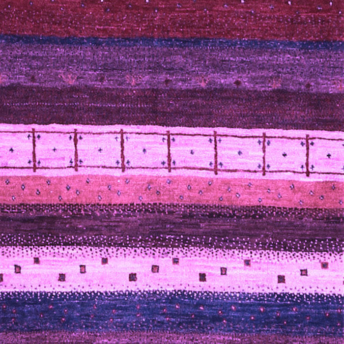 Abstract Purple Contemporary Rug, con1605pur