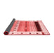 Solid Red Modern Area Rugs