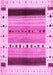 Solid Pink Modern Rug, con1606pnk