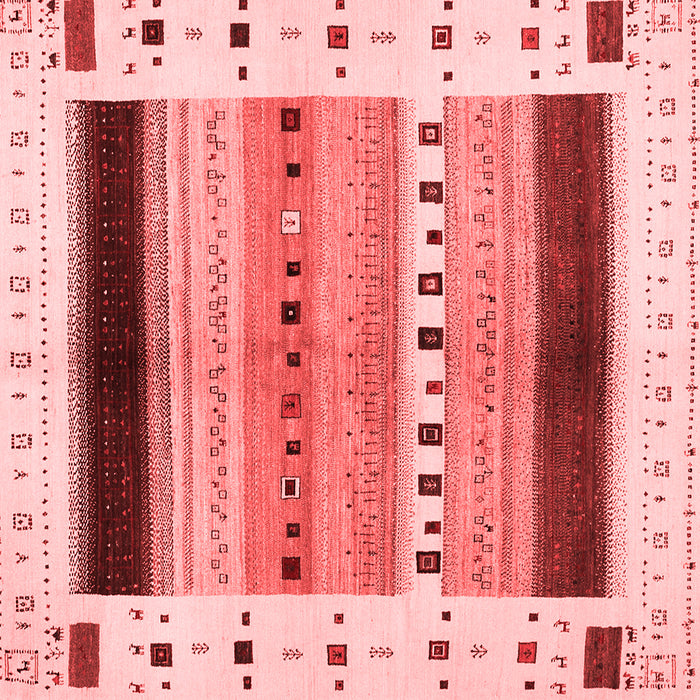Solid Red Modern Rug, con1606red