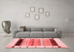 Modern Red Washable Rugs