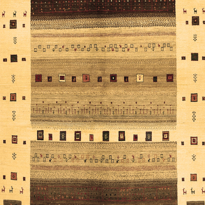 Machine Washable Solid Brown Modern Rug, wshcon1606brn