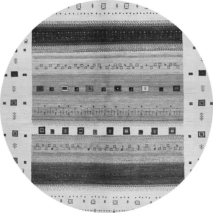 Machine Washable Solid Gray Modern Rug, wshcon1606gry