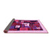 Sideview of Abstract Pink Contemporary Rug, con1607pnk