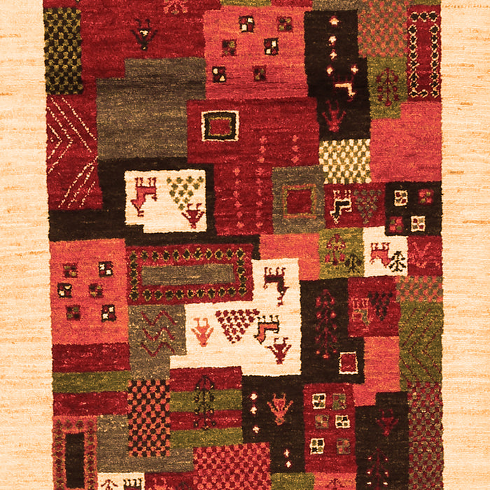 Serging Thickness of Machine Washable Abstract Orange Contemporary Area Rugs, wshcon1607org