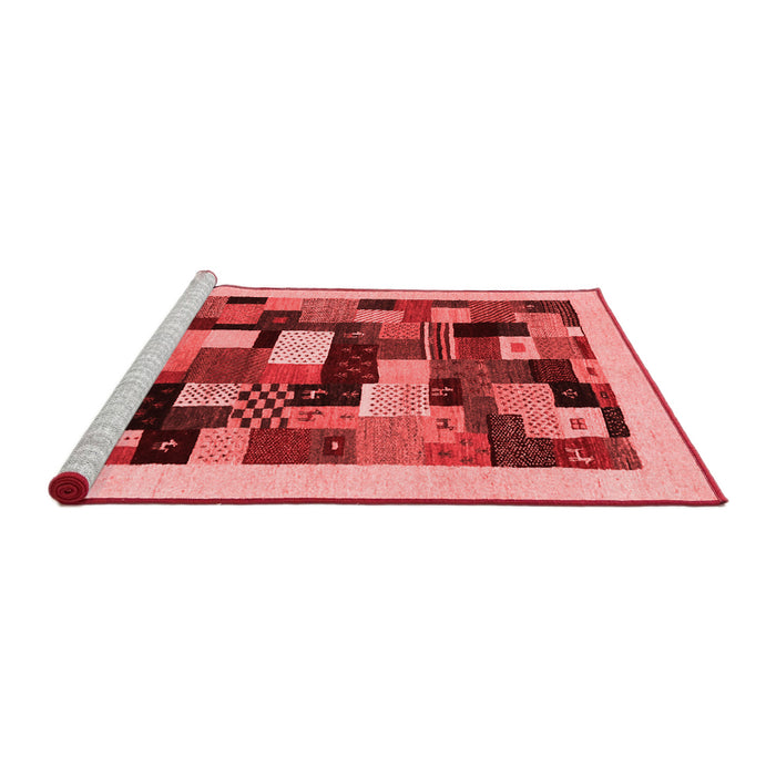 Contemporary Red Washable Rugs