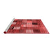 Modern Red Washable Rugs