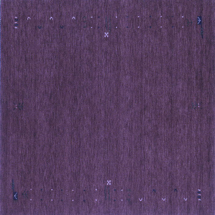 Square Abstract Blue Contemporary Rug, con160blu