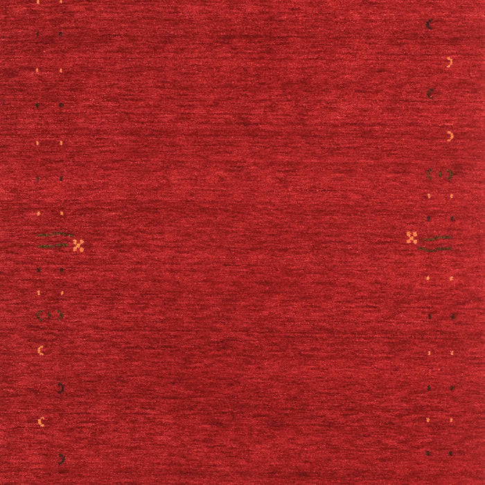 Abstract Orange Contemporary Rug, con160org