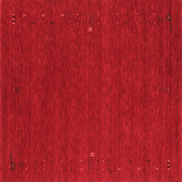 Machine Washable Abstract Red Contemporary Rug, wshcon160red
