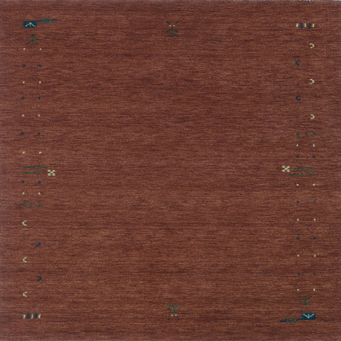 Square Abstract Light Blue Contemporary Rug, con160lblu