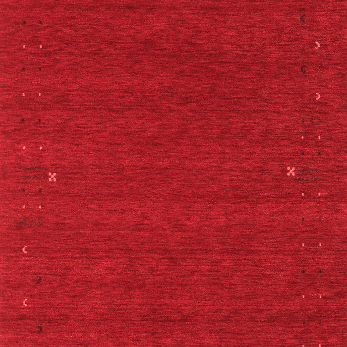 Machine Washable Abstract Red Contemporary Rug, wshcon160red