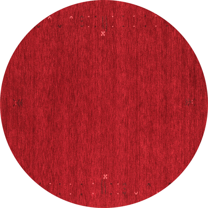 Machine Washable Abstract Red Contemporary Rug, wshcon160red
