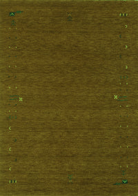 Abstract Green Contemporary Rug, con160grn