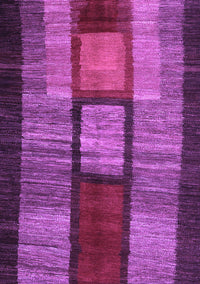 Abstract Purple Contemporary Rug, con1610pur