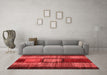 Contemporary Red Washable Rugs