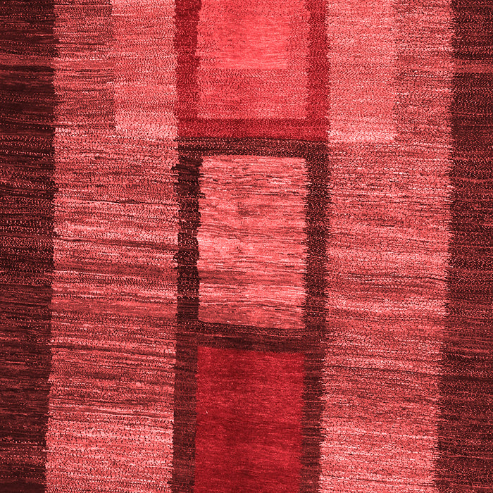 Machine Washable Abstract Red Contemporary Rug, wshcon1610red