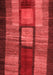 Abstract Red Contemporary Area Rugs