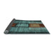 Sideview of Abstract Light Blue Contemporary Rug, con1610lblu