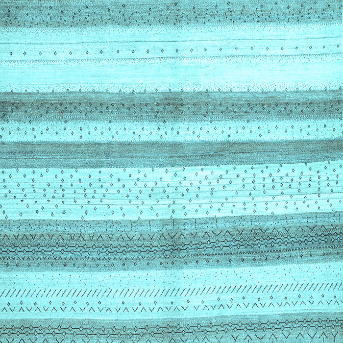 Machine Washable Solid Light Blue Modern Rug, wshcon1611lblu