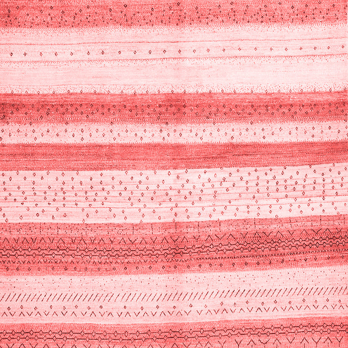 Machine Washable Solid Red Modern Rug, wshcon1611red