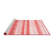 Modern Red Washable Rugs