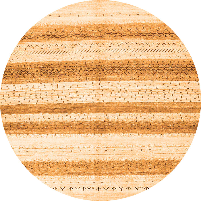 Machine Washable Solid Orange Modern Area Rugs, wshcon1611org