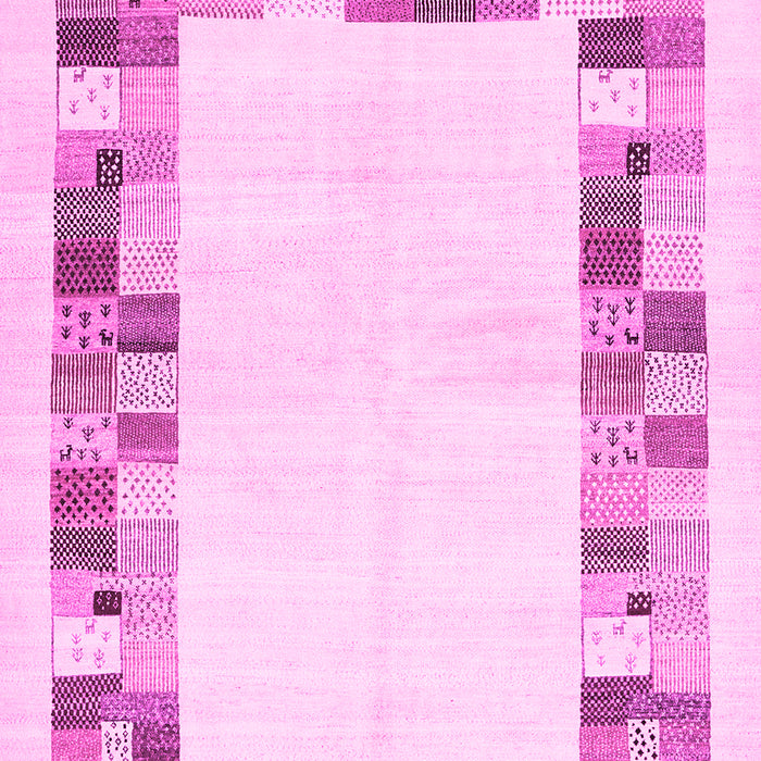 Solid Pink Modern Rug, con1613pnk