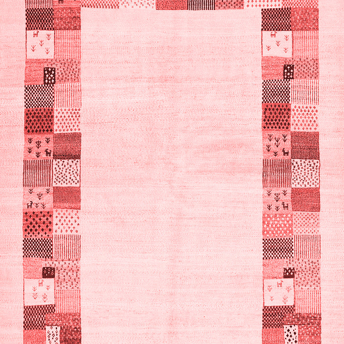 Solid Red Modern Area Rugs