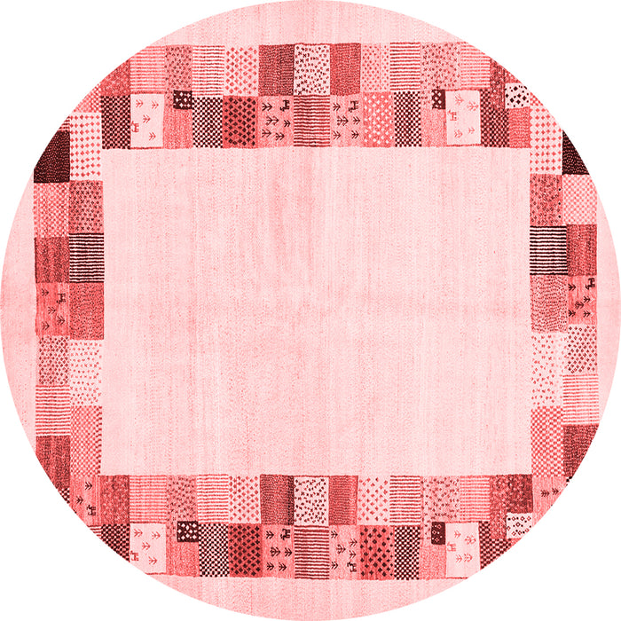Solid Red Modern Rug, con1613red