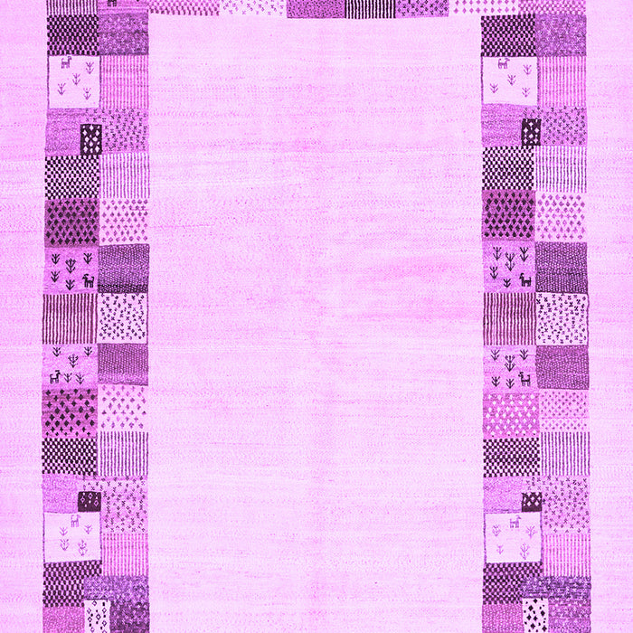 Solid Purple Modern Rug, con1613pur