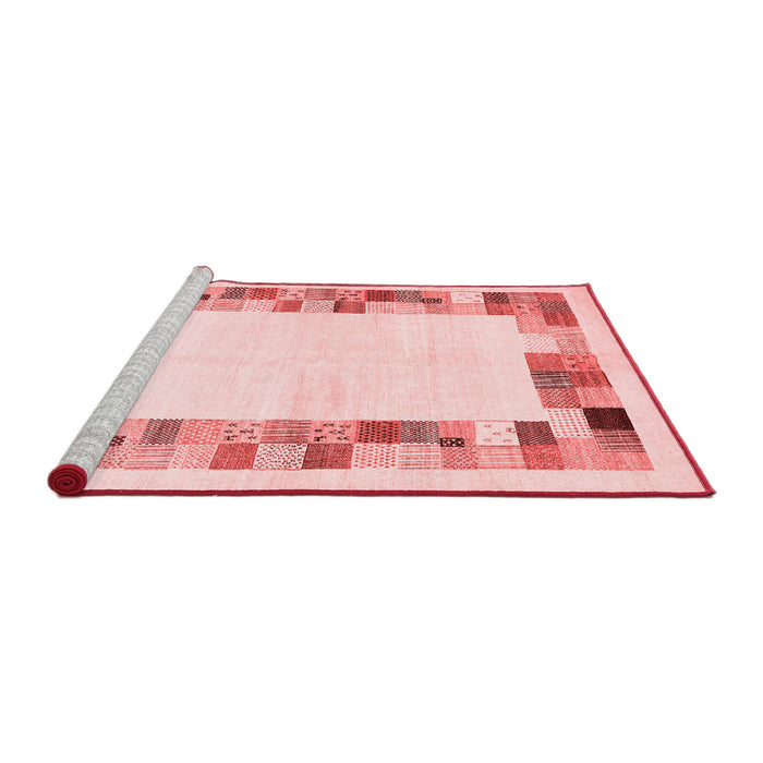 Modern Red Washable Rugs