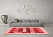 Contemporary Red Washable Rugs