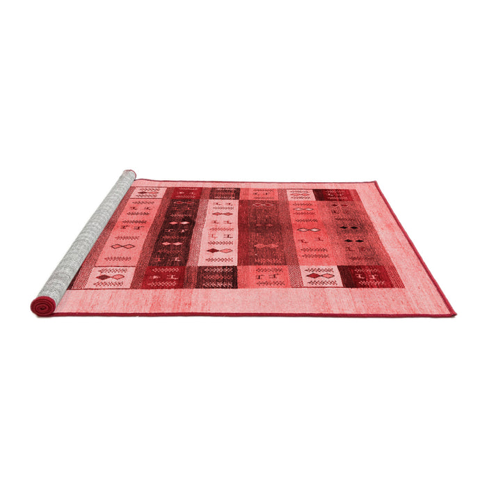 Contemporary Red Washable Rugs
