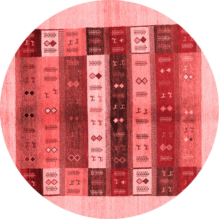 Abstract Red Contemporary Rug, con1614red