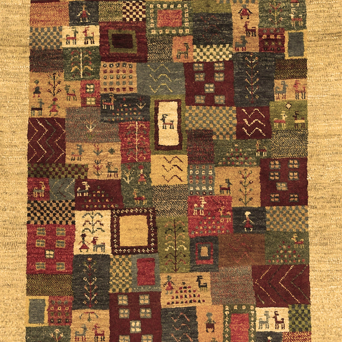 Abstract Brown Contemporary Rug, con1615brn