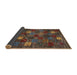 Thickness of Contemporary Brown Modern Rug, con1616