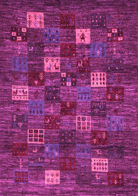 Abstract Pink Contemporary Rug, con1616pnk