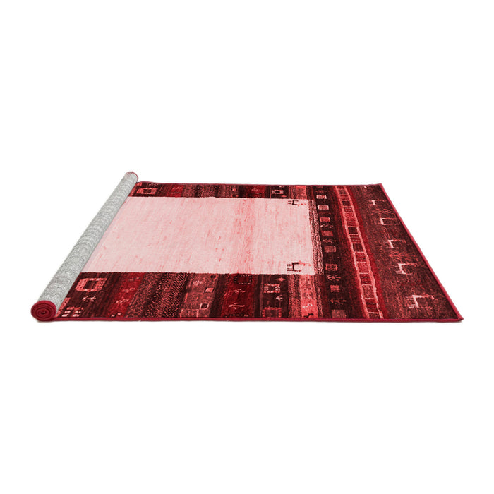 Contemporary Red Washable Rugs