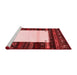 Contemporary Red Washable Rugs