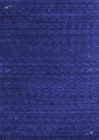 Abstract Blue Contemporary Rug, con1619blu